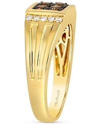 Le Vian Men's Chocolate Diamond & Nude Diamond Ring (1/2 ct. t.w.) in 14k Gold