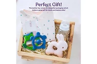 Sperric Baby Boys Teething Toys for Newborn 0-6 Months Silicone Teethers 6-12 Bpa Free