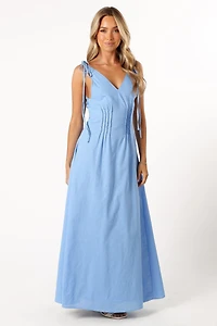 Petal and Pup Women's Lainey Tie Maxi Dress