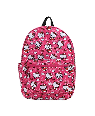 Hello Kitty Toss Aop Pink Ground Travel Backpack