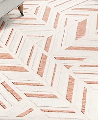 Closeout! Crochet Tread 5'3"x7'6" Area Rug