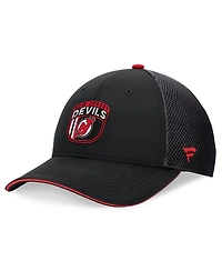 Fanatics Men's Black New Jersey Devils 2024 Nhl Draft on Stage Trucker Adjustable Hat