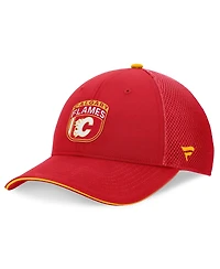 Fanatics Men's Red Calgary Flames 2024 Nhl Draft on Stage Trucker Adjustable Hat