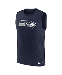Nike Men's College Navy Seattle Seahawks Blitz Legend Muscle Perform Tank Top