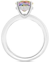 Mystic Topaz Solitaire Ring (2-3/8 ct. t.w.) Sterling Silver (Also Pink Topaz)