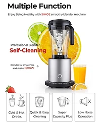 Sugift 1500W Smoothie Maker High Power Juicer and Blender with 10 Speeds