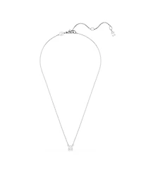 Swarovski Stilla Pendant Square Cut, White, Necklace