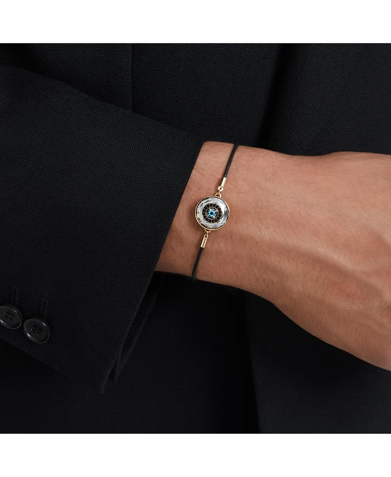 Swarovski Evil Eye, Multicolored, Gold-Tone Plated Symbolica Bracelet