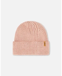 Deux par Girl Mid-Season Knit Hat Dusty Pink - Toddler|Child