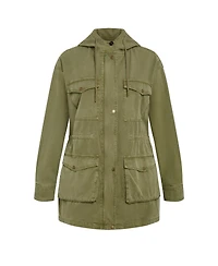 City Chic Plus Size Kenia Parka