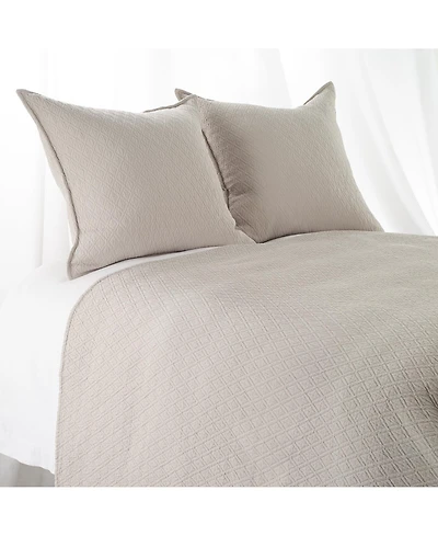 Ihi Home Indi Matelasse, King Coverlet, White