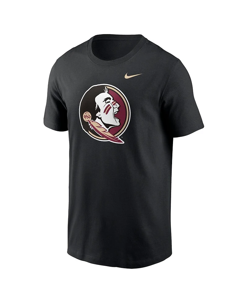 Nike Men's Black Florida State Seminoles Primetime Evergreen Logo T-Shirt