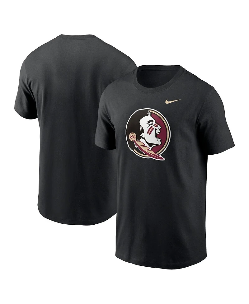 Nike Men's Black Florida State Seminoles Primetime Evergreen Logo T-Shirt
