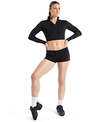 Capezio Plus Boy Cut Low Rise Shorts