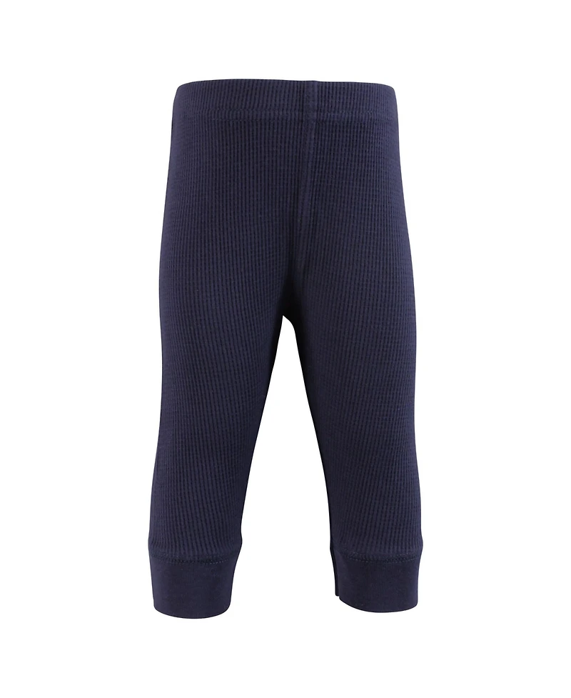 Hudson Baby Boys Insulated Slim-Leg Pants 4-Piece Warmth Bundle