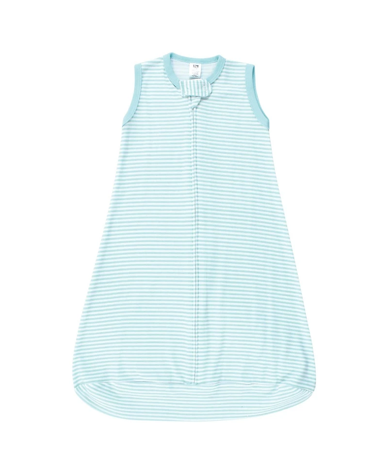 Hudson Baby Boys Cotton Long-Sleeve Wearable Sleeping Bag, Sack, Blanket, Sleeveless