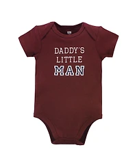 Hudson Baby Boys Essential Cotton Bodysuits 5-Piece Set