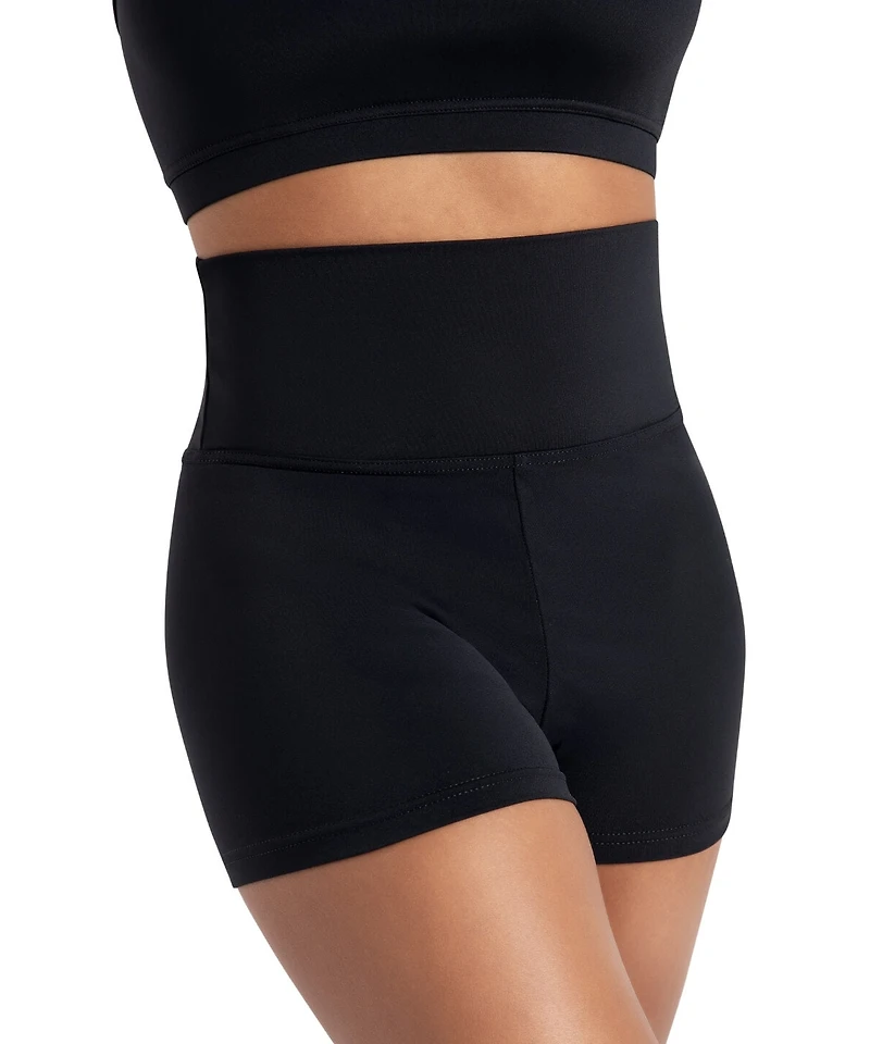 Capezio Women's High Waisted Shorts