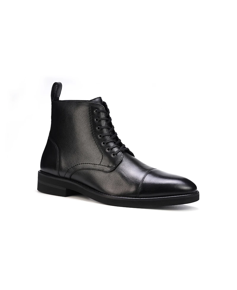 Anthony Veer Men's James Lace-up Casual Leather Dress Boots