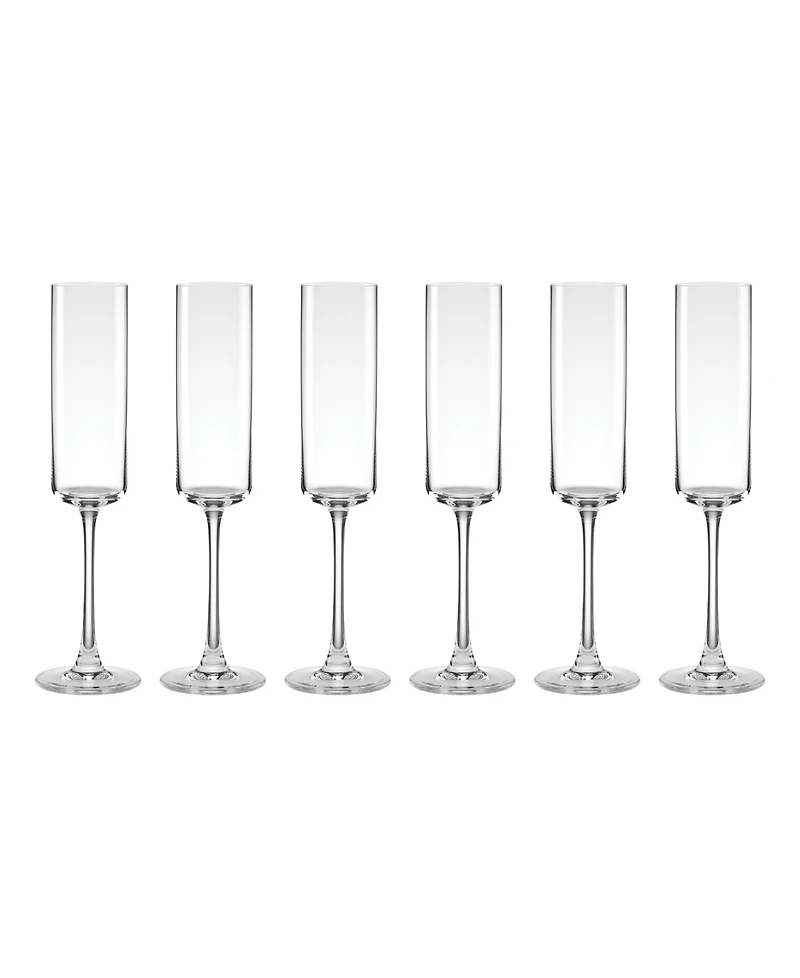 Lenox Tuscany Classics Straight Flutes, Set Of 6