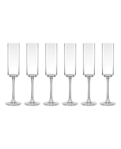 Lenox Tuscany Classics Straight Flutes, Set Of 6
