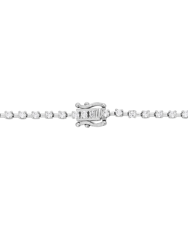 Grown With Love Lab Grown Diamond Graduated 16" Collar Necklace (7 ct. t.w.) in 14k White Gold