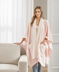 Premier Comfort Cozy Plush Printed Wrap, 50" x 70", Exclusively at Macy's