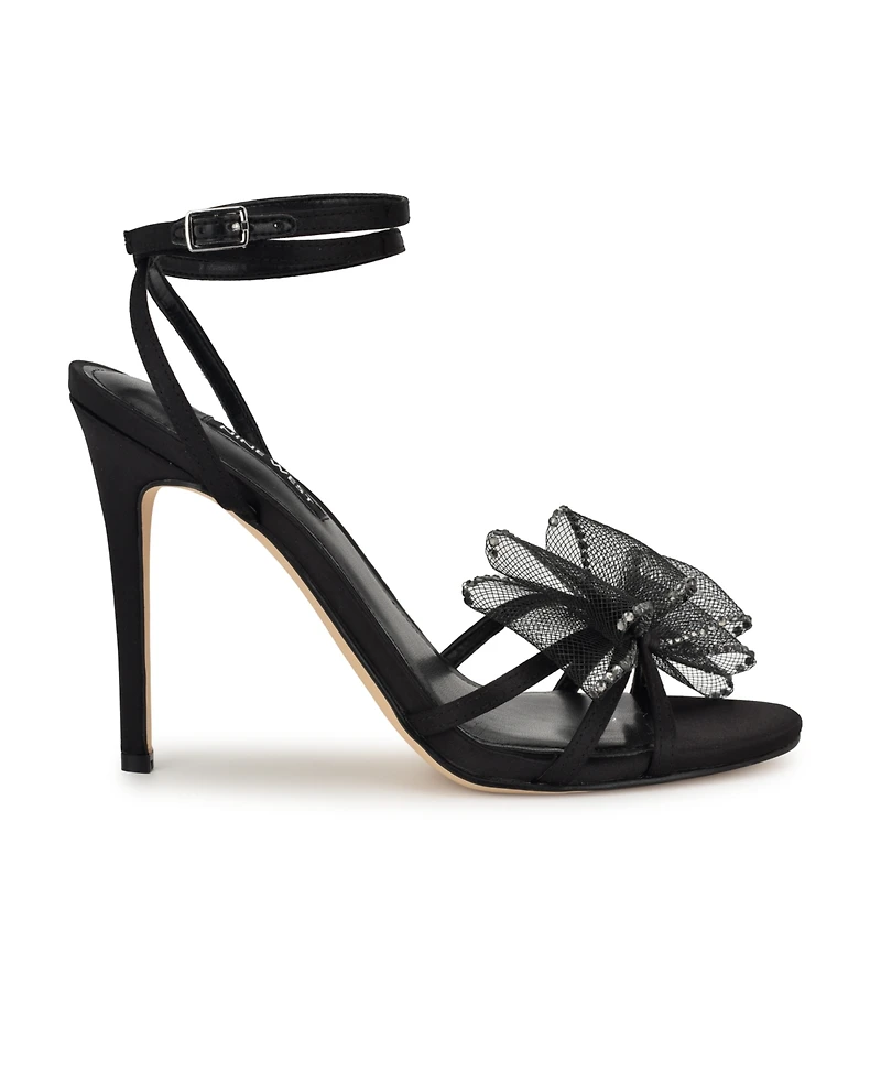 Nine West Women's Minky Stiletto Heel Strappy Dress Sandals