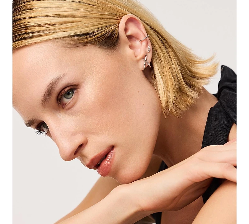 Ana Luisa Silver Stud Earrings - Sloane Silver