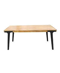 Streamdale Modern Acacia Dining Table, Seats 5