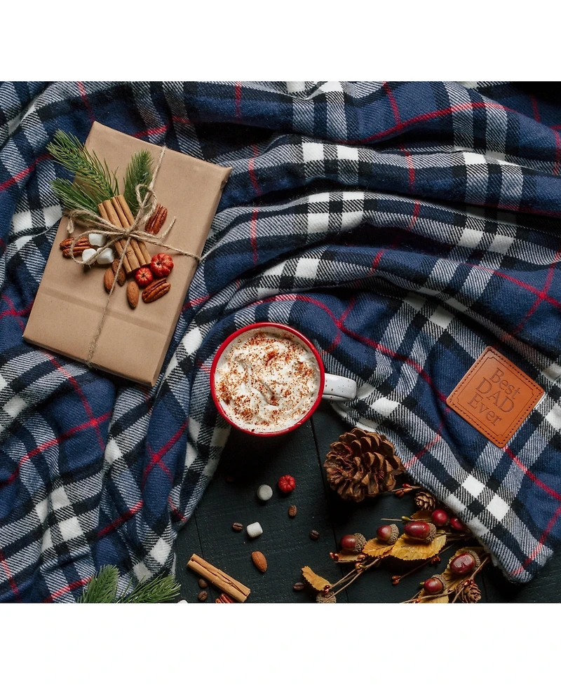 Chanasya Premium Red Cream Sherpa Plaid Throw Blanket - Soft Cozy Plush Fluffy Fleece Flannel Throws Blankets for Sofa Couch Living & Bed Room