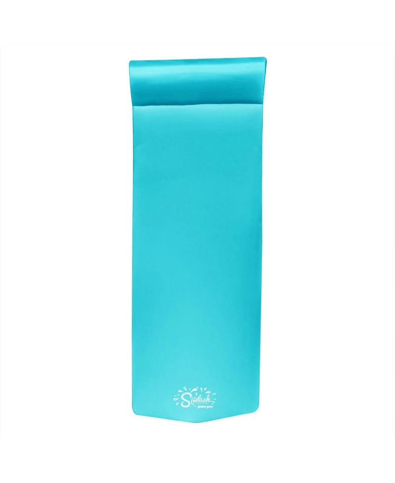 Trc Recreation Splash 1.25" Thick Foam Swimming Pool Float Mat, Tropical Teal