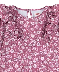 Levi's Toddler Ruffle Tee and Flared Jeans 2-Piece Set