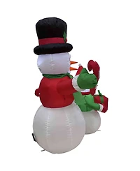 Northlight Inflatable Family of Snowman - 4-Inch