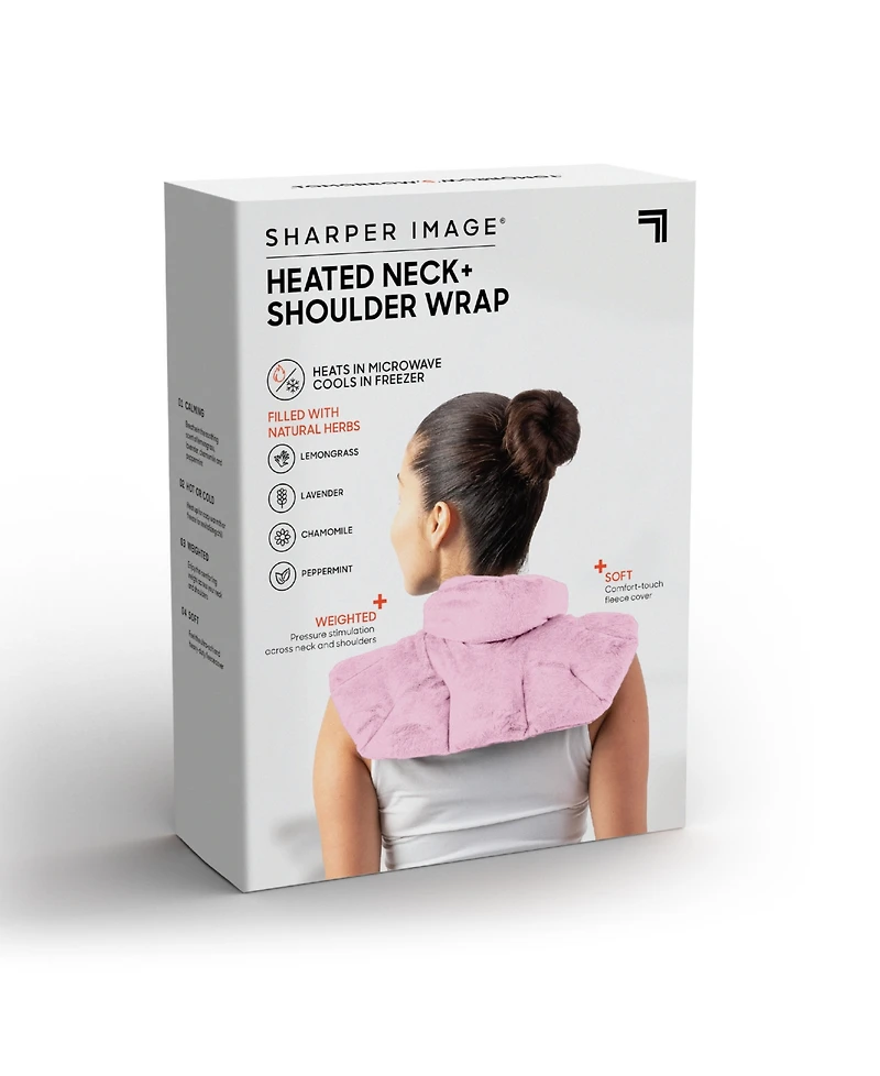 Sharper Image Warming & Cooling Aromatherapy Neck & Shoulder Wrap Pad