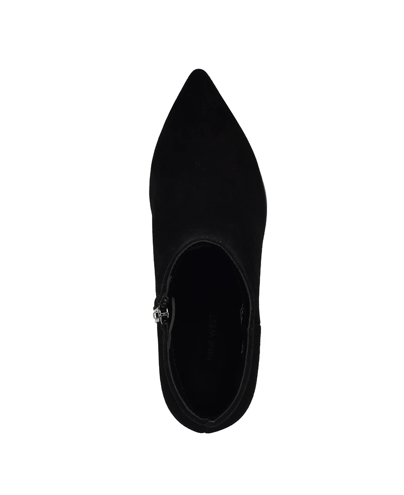 Nine West Women's Maribu Pointy Toe High Ankle Booties