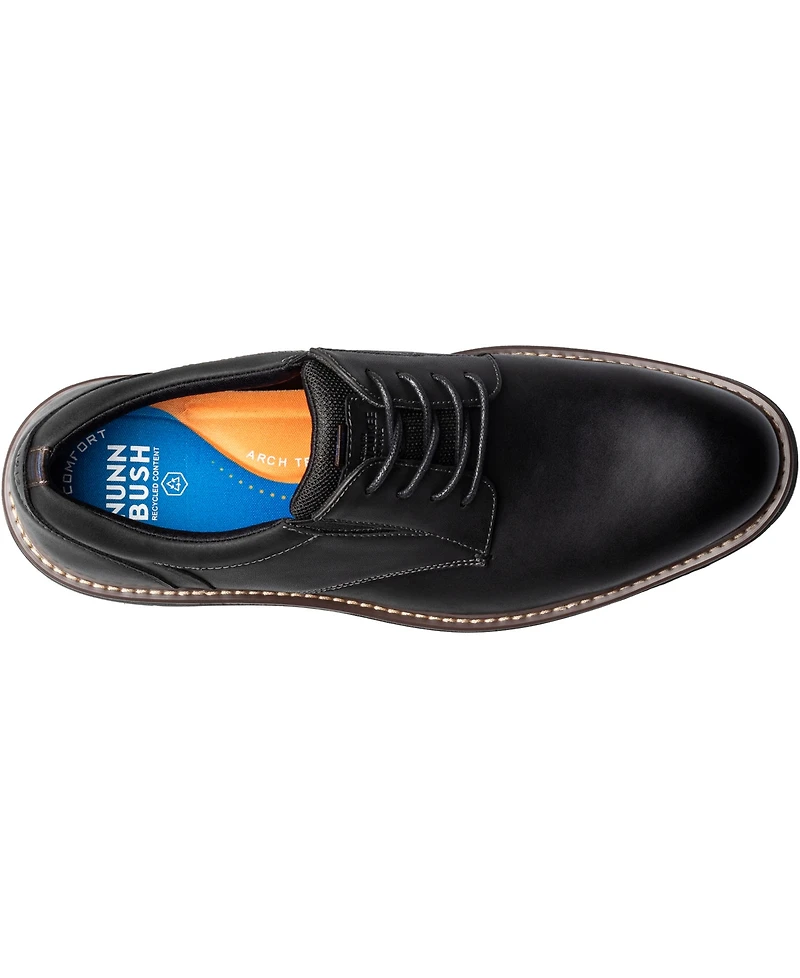 Nunn Bush Men's Griff Plain Toe Oxford