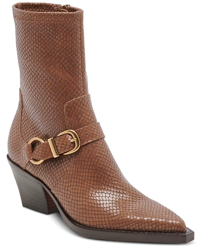 Dolce Vita Women's Rave Pointed-Toe Buckled Dress Booties