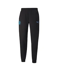Puma Men's Black Manchester City Essentials Pants