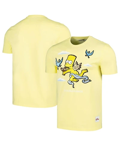 Freeze Max Men's Yellow the Simpsons Troublemaker T-Shirt