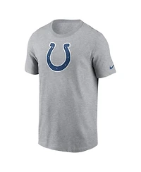 Nike Men's Gray Indianapolis Colts Primary Logo T-Shirt