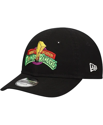 New Era Toddler Black Power Rangers 9TWENTY Adjustable Hat