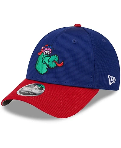 New Era Men's Navy Philadelphia Phillies 2024 Batting Practice 9FORTY Adjustable Hat