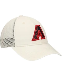 New Era Men's Stone Arizona Diamondbacks Game Day 9TWENTY Adjustable Trucker Hat