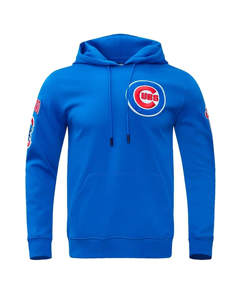 Pro Standard Men's Royal Chicago Cubs Team Logo Pullover Hoodie