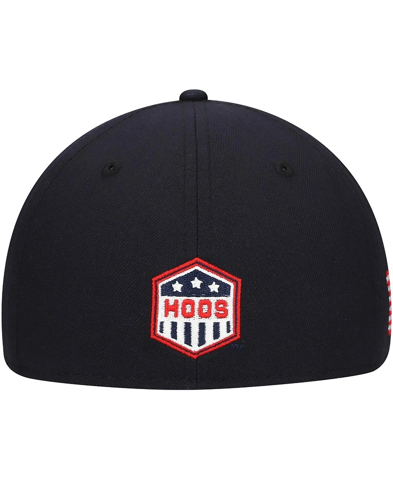 New Era Men's Navy Virginia Cavaliers Red, White Hoo 59FIFTY Fitted Hat