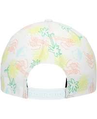 New Era Men's White Memphis Grizzlies Palm Trees and Waves Golfer Adjustable Hat