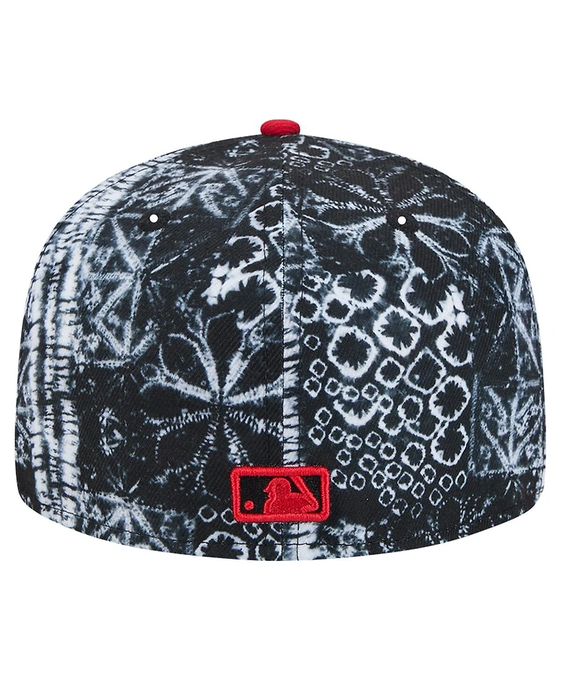 New Era Men's Black St. Louis Cardinals Sands 59FIFTY Fitted Hat