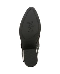 Blowfish Malibu Women's Riley Almond Toe Block Heel Booties