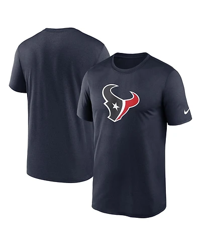 Nike Men's Navy Houston Texans Legend Logo Performance T-Shirt
